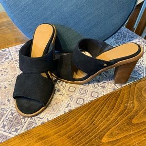 NWOT UGG | Celia Suede Block Heel Sandals